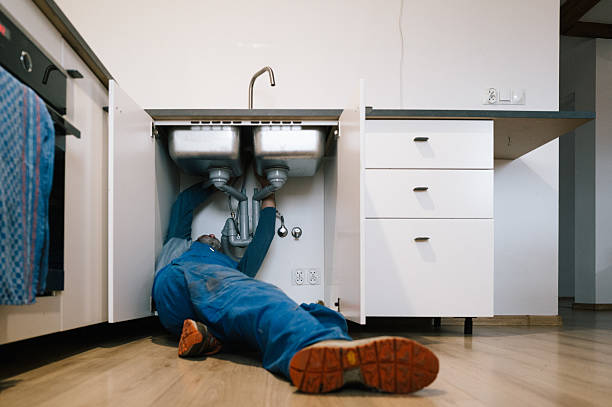 Professional Emergency Plumber technician working in Ovid, MI